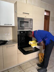 Professional kitchen deep cleaning service in Nairobi ensuring spotless and hygienic cooking spaces.