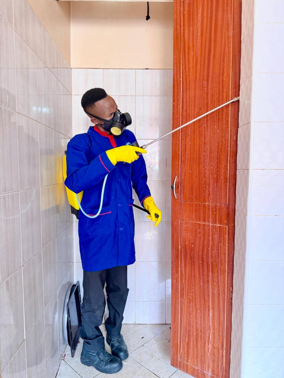 Professional fumigation services in Nairobi eliminating cockroaches and pests from residential homes.