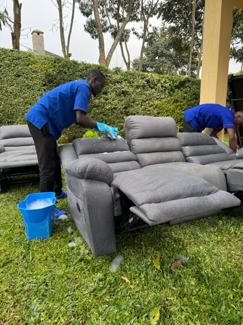 Professional sofa cleaning service in Nairobi by Safitime Cleaning Services
