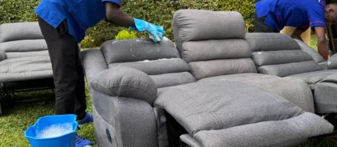 Professional sofa cleaning service in Nairobi by Safitime Cleaning Services