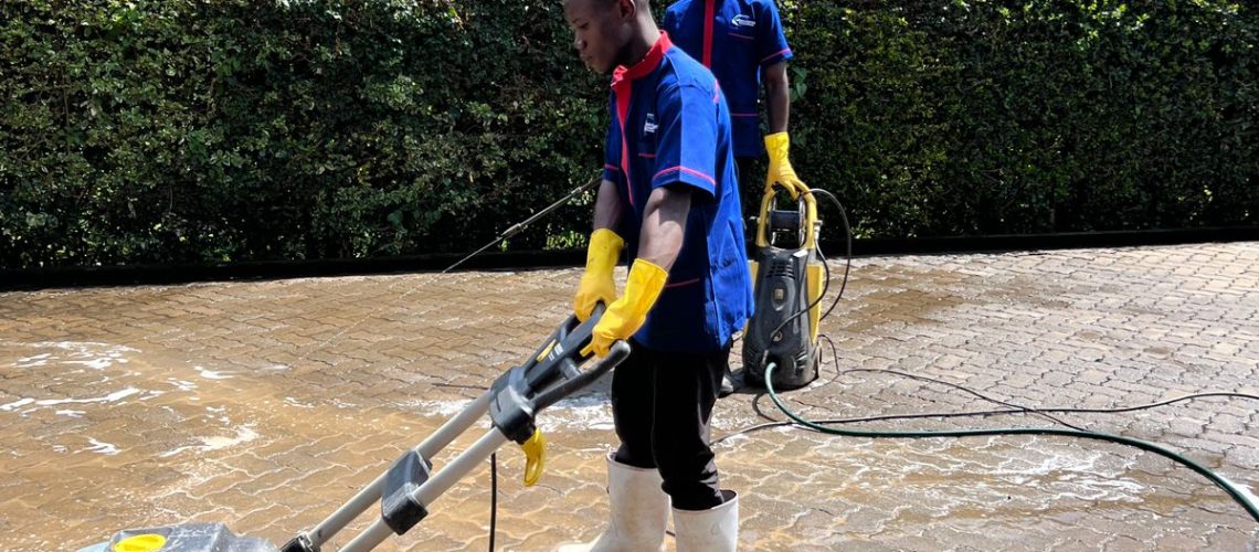 Compound deep cleaning.